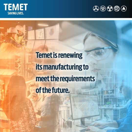 Temet is renewing its manufacturing