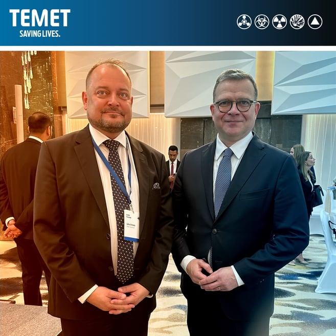 Temet is part of the delegation led by PM Orpo in the UAE